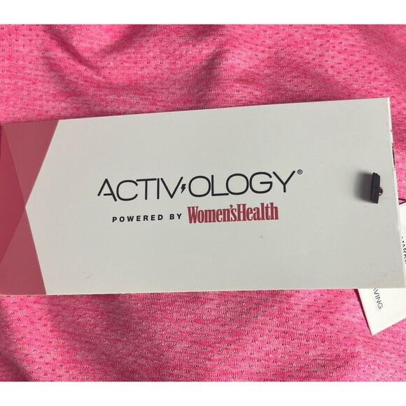 Activology Tank Top Cut Out‎ Tie Back Moisture Wicking Lightweight Pink XL Yoga - Picture 6 of 7